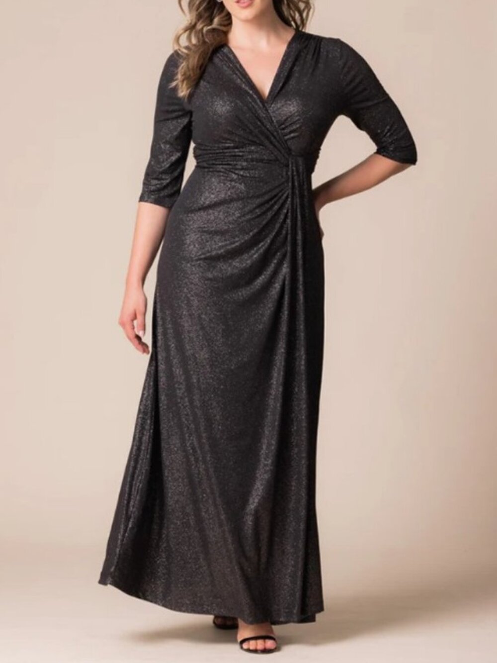 Kiyonna Gown 4X Black